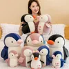 253545CM Kawaii câlin doux pingouin jouets en peluche pour enfants animaux en peluche poupée enfants jouet anniversaire cadeau 3400462