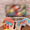 Wheels New 4 In 1 Nintend Switch Joycon Handle Grip Joycon Stand Steering Wheel Controller for Nintendo Switch / OLED Game Accessories