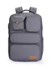 Backpack 2024 Waterproof 17 Inch Laptop Men USB Charging Travel Women Oxford Rucksack Male Vintage School Bag Mochilas