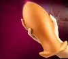 morbido grande plug anale butt plug grande anale vaginale dildo plug palle massaggiatore prostatico dilatodor anale giocattoli adulti del sesso per donna uomo T23435698