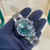 Watch étanche Lady DateJust Olive Green Automatic Watches 36 mm Diamant 126200 Men Blue Hole Match 126234 Mécanique Sapphire Glass Wrist