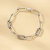 Designer Brand New Alloy Bracelets Silver Plated Charm Chains Bracelet Spring Couple Love Diy Jewelry Boutique Bracelet Wholesale