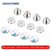 Haut-parleurs 4pcs Ashinpower Amordeur PAD SHOCKES SPIKES ALLIAGE ALLIAGE + COPPER HIFI PEED PEEUR SPIL