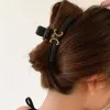 ヘアクリップバレットゴージャスなフレンチヘアクリップデザイナーブランドヘアジュエリー新しい女性エレガントなスタイルサメのヘアクリップバレットレター