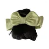 Acessórios de cabelo bebê bowknot franja perucas crianças hairbands meninas moda