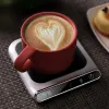 Tools 5V Cup Smart USB Heated Mug Coaster Cup Heater Taza Calienta Agua Thermostatic Cup Mat Pad Oficina Hot Milk Coffee Warmer Pad