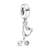 T GG Nuovo autentico popolare argento sterling 925 girandola volpe corona ciondolo perline adatto fascino originale braccialetto in argento gioielli da donna accessori di moda