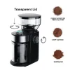 Ferramentas 220V Espresso Elétrico Burr Coffee Grinder Casa Cozinha Ajustável Máquina de Moagem de Grão de Café para Gotejamento e Percolador Café