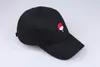 Utomhus Simple Dad Cap High Quality 6 Panel Unisex Black Cotton Embroidery Funny Logo Baseball Hat HCS349