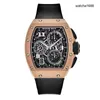 Beroemde polshorloges Populaire horloges RM Watch RM72-01 Lifestyle Indoor Time Code Watch Rose Gold RM72-01 QK