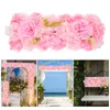 Decorative Flowers Wedding Floral Arrangements Decorations Backdrop Fake Flower Artificial Rose Simulation Silk Panel