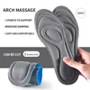 Women Socks Memory Foam Insoles Nano Antibacterial Cuttable Breattable Fabric Men Sport Sweat Absorption Deodorant Shoes Accessory