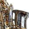 2021 New Japan Alto Saxophone WO37 니켈 도금 골드 키 프로페셔널 슈퍼 플레이 색소폰 마우스 피스와 케이스