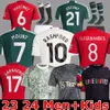 23 24 Sancho Soccer Jerseys fans spelare Antony Eriksen B.Fernandes Rashford Football Shirt 2023 2024 Casemiro Elanga Garnacho Mount Martinez Hojlund