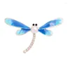 Broszki kryształowy vintage Dragonfly for Women Girls Unanie się Akcesoria