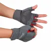 ハーフフィンガーフィットネスグローブボディービルの重量挙げアンチスリップクロスフィットダンベルトレーニングトレーニングジムの女性のための手袋