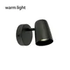 Wall Lamp Light Bedroom Bedside Living Room Night Adjustable Lighting Frosted Reading Sleeping Wiring Black Warm