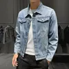 Cappotto jeans da uomo Giubbotti di jeans leggeri Uomo Autunno Capispalla con bottoni Cowboy Alta qualità nel prezzo più basso Taglia grande S L 240227