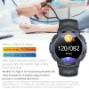 Dispositivos senbono 2022 novo relógio inteligente Men ECG+PPG SPO2 Monitor de freqüência cardíaca Relógio IP68 Smartwatch impermeável Homens para iOS Android