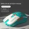 Möss EWEADN G308 2.4G Trådlös mus laddningsbara RGB -lampor Silent Bluetooth Mouse Mech Style Gaming Mouse PC Office Laptop PC Gamer