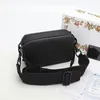 Mode Snapshot Camera Bags Designer Bag Ladie Crossbody Purse Women Multicolor Dual Top Zip Inside Partition All Black borttagbar justerbar bandet på webben