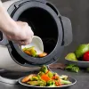 Processeurs 6L Multi Cuiseur Entièrement Automatique Cuiseur Intelligent Sauté Machine de Cuisson Antiadhésive Cuisson Wok Pot Écran Tactile Cuisinière Robot