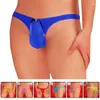 Onderbroek heren Slips U Bolle Plus Size 2XL Zacht Ademend Ijs Zijde Sexy Ondergoed Transparante Jockstrap Cueca