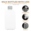 Wine Glasses 10 Pcs Drink Caps Plastic Juice Milk Lids Transparent Tea Clear Water Drinking Disposable Beverage Storage
