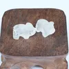 Natuursteen Carving 1 inch Varken Vorm Ambachten Ornamenten Amethist Rozenkwarts Kristal Healing Agaat Dierendecoratie