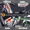 Cykel Elektrisk cykel 14 tum 80 kilometer Endurance Mini Folding E Bike 48V10a Lithium Battery Vuxen Urban Mobility Electric Bicycle