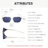 NOUVELLES Lunettes de soleil European et American Fashion Square Femme Femme Femme