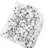 Fiori decorativi 20/50/100PCS Resina Halloween Occhio Resine della Parte Posteriore Piana Cabochon Scrapbooking Arco Dei Capelli Centro Ornati e Decori clip FAI DA TE