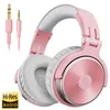 Oneodio filaire professionnel Studio Pro DJ casque avec Microphone sur l'oreille HiFi moniteur musique casque écouteur pour téléphone PC