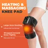 Eletrisk knäets temperatur Massager Ben Joint Värmningsdyna Vibration Massage Termisk knäbåge axelstång Artrit Relief240227