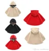 high quality new born baby girls childrens coats jacket clothes for 024m spring autumn outwear cloak winter girls poncho b2624809913
