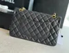 Real Leather Woman Women Luxurys designers väskor mode axelväska handväskor messenger kedja väska koppling klaff crossbody plånbok lady koppling