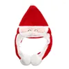 Berretti Buon Natale Cappello Anno Palloncino Orecchie carine Mobili Kawaii Cappelli di Babbo Natale Bambini Decorazione regalo di Natale per adulti