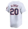 Custom S-4XL Pete Alonso 2024 City Connect Baseball Jerseys Francisco Lindor Edwin Diaz Kodai Senga Starling Mets Strawberry Hernandez Max Scherzer Men Women Youth