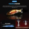 Приманки BEARKING Top Fishing Lures 135 мм 1 унция Шарнирные воблеры гольяна Корпус из АБС-пластика с мягким хвостом SwimBaits мягкая приманка для щуки и окуня