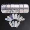 Couleur mixte holographique argent ongles Art brillant ongles paillettes paillettes hexagone gros flocons bricolage manucure décoration CHJY 240229