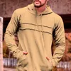 Men's Hoodies Men Casual Pullover Hooded Sweatshirts Long Sleeve Activewear Sport Tops Sweatshirt For Man Sports Fitness Gym
