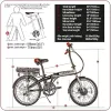 Bicycle Swifty Liberte 36 Volt 250W vélo électrique pliant