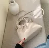 Sac à main de luxe pour femmes, sac seau décontracté, version coréenne, polyvalent, à bandoulière unique, sac à main