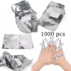 Remover 1000/500 Pcs Aluminium Foil Nail Polish Remover Soak Off Acrylic Gel Aluminium Foil Polish Nail Wraps Remover Nail Art Wholesale