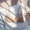 Bras japanska i ett stycke slät tjej sömlös liten bh push-up tunn kopp utan underwire sömntäcke