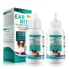 Cleaner Happy Jack Mitex Ear Mite Treatment for Dogs & Cats (15 oz), Itch Relief from Constant Itching & Ear Irritation2pack