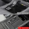 Toyota Alphard/Vellfire için Sol Sürüş İçin Yeni Yeni Yeni Dişli Paneli 40 Serisi 2023 Anti Scratch Toz geçirmez otomobil iç aksesuarları