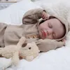 ADFO 20 дюймов loulou Bebe Reborn куклы детские реалистичные живые реалистичные рожденные настоящие куклы дети девочки 240223