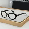 CH3465 óculos ópticos de acetato de forma oval marca clássica designer de óculos de sol de prescrição leitura moda quadrada aro de múltiplas cores anti azul caixa de vidro mulheres