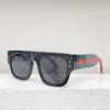 Designerfashion123 Sonnenbrille für Damen, klobige Platte, Luxusqualität, übergroße GG-Brille, 1262, klassische Marke, UV-Schutz-Stil, Herren-Sonnenbrille, Originalverpackung